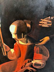 Der heilige Sebastian, von Irene gepflegt